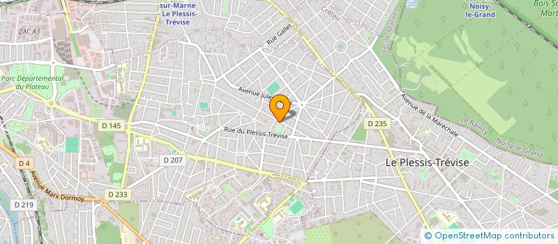 localisation de l'entreprise TTN à CHAMPIGNY-SUR-MARNE