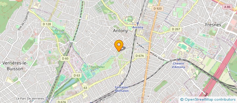 localisation de l'entreprise TTN CONSEIL à ANTONY