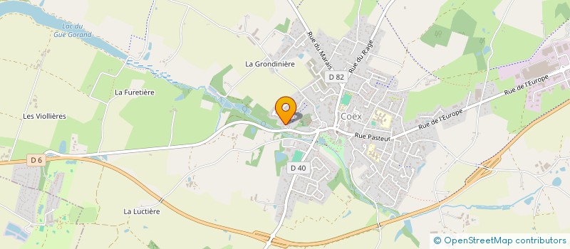 localisation de l'entreprise TTNF  COEX