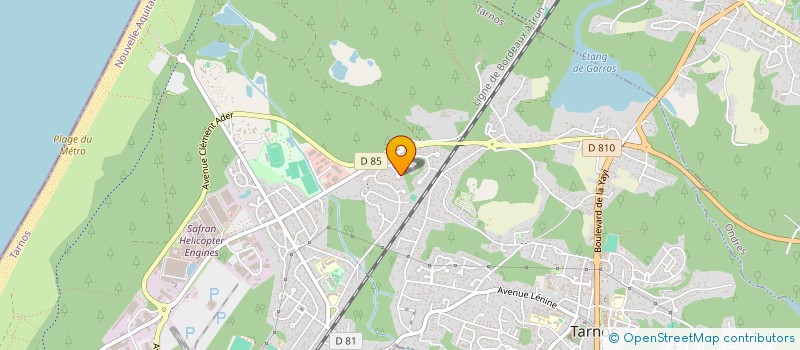localisation de l'entreprise TTOKO TTIKI à TARNOS