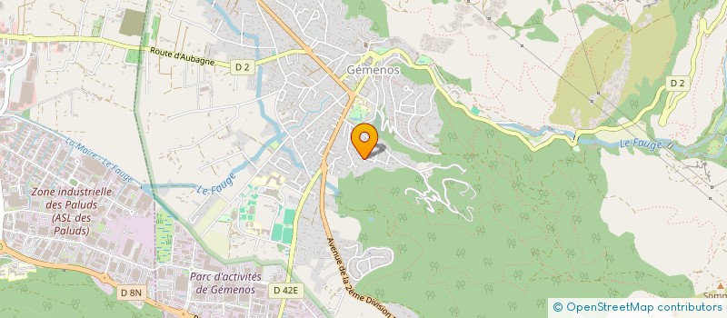 localisation de l'entreprise TTP  GEMENOS