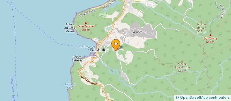 localisation de l'entreprise TTP CABALD à DESHAIES
