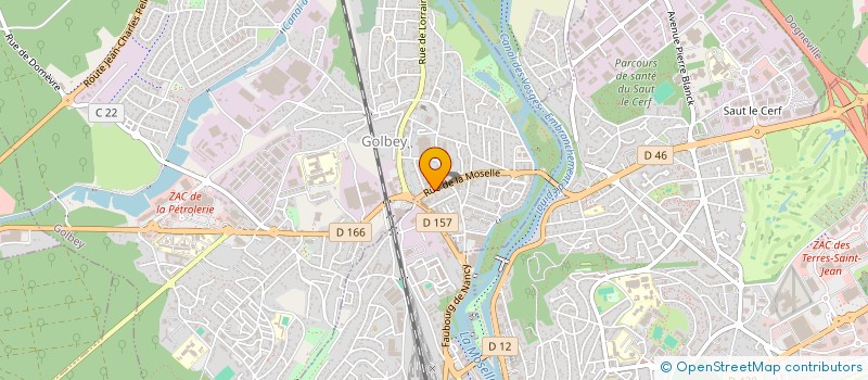 localisation de l'entreprise TTP INVESTISSEMENTS à GOLBEY