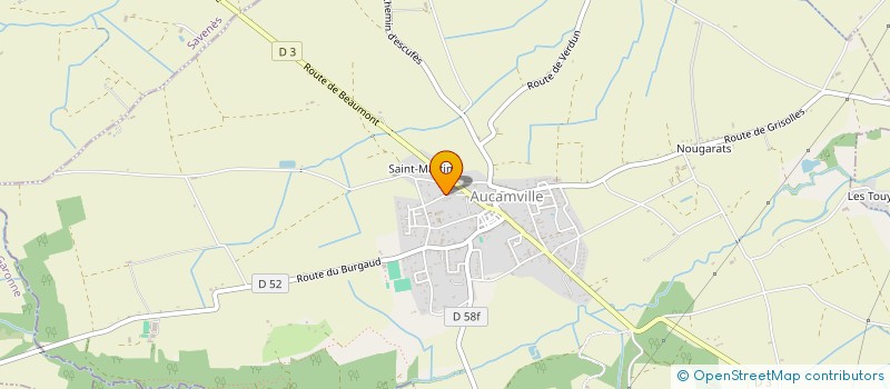 localisation de l'entreprise TTP SARL à AUCAMVILLE
