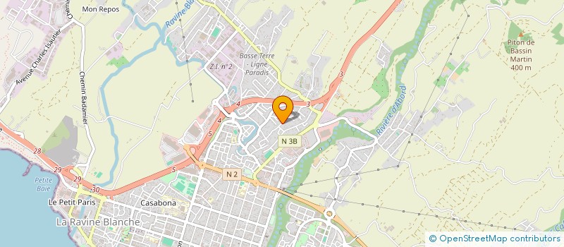 localisation de l'entreprise TTPC à SAINT-PIERRE