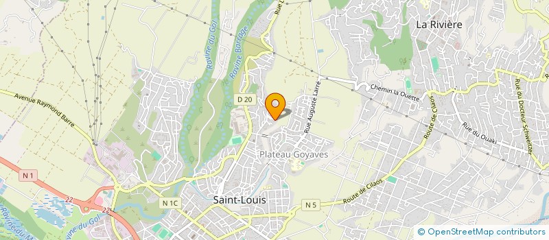 localisation de l'entreprise TTPGM à SAINT-LOUIS