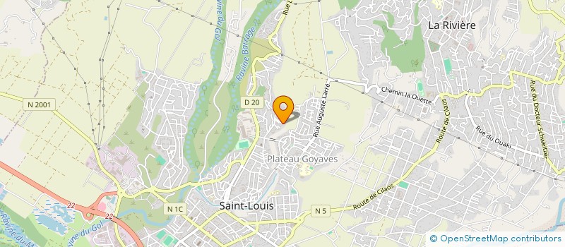 localisation de l'entreprise TTPGM HOLDING à SAINT-LOUIS