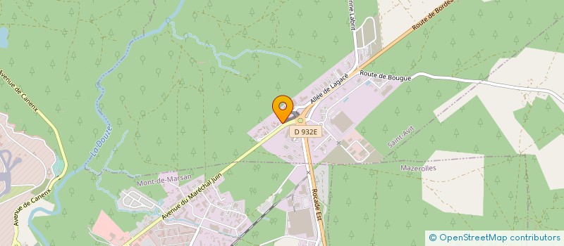 localisation de l'entreprise TTPJ  SAINT-AVIT