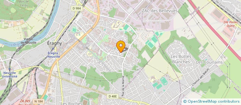 localisation de l'entreprise TTPN  ERAGNY