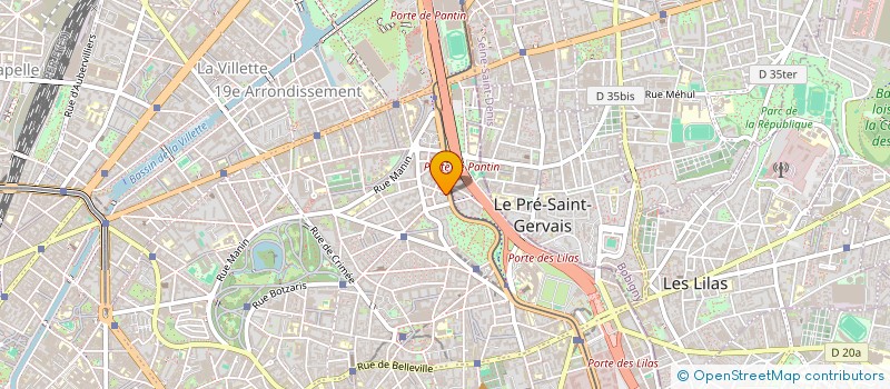 localisation de l'entreprise TTR BAT  PARIS