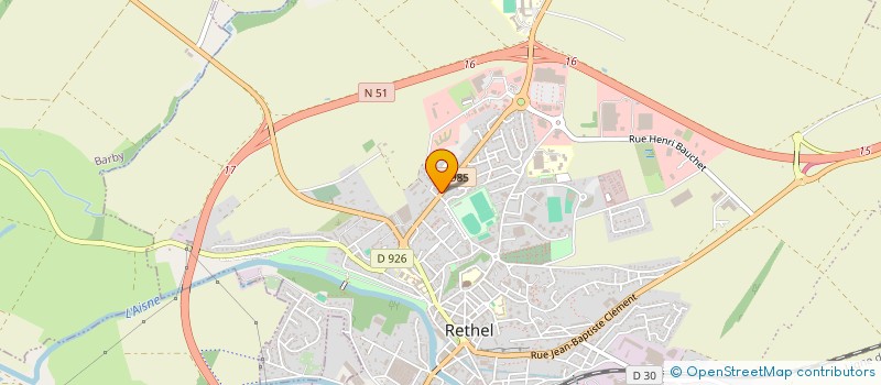 localisation de l'entreprise TTR ENERGY FRANCE  RETHEL