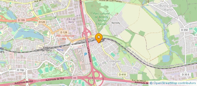 localisation de l'entreprise TTS à COLLEGIEN