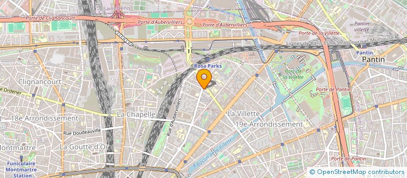 localisation de l'entreprise TTS  PARIS