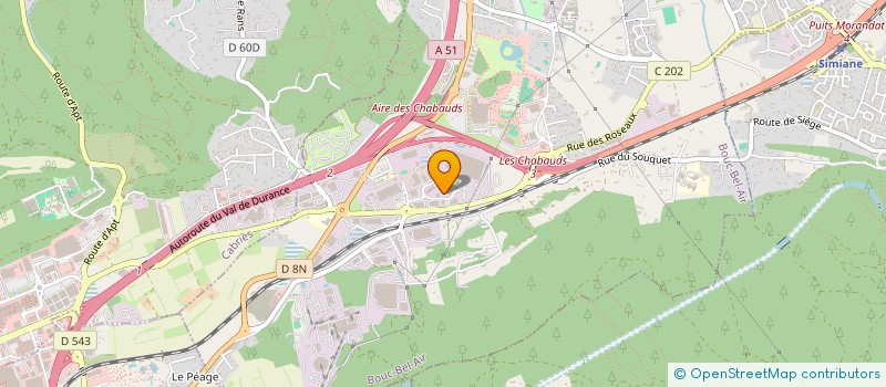 localisation de l'entreprise TTS  BOUC-BEL-AIR