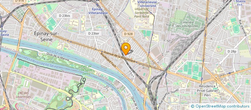 localisation de l'entreprise TTS HOME à EPINAY-SUR-SEINE