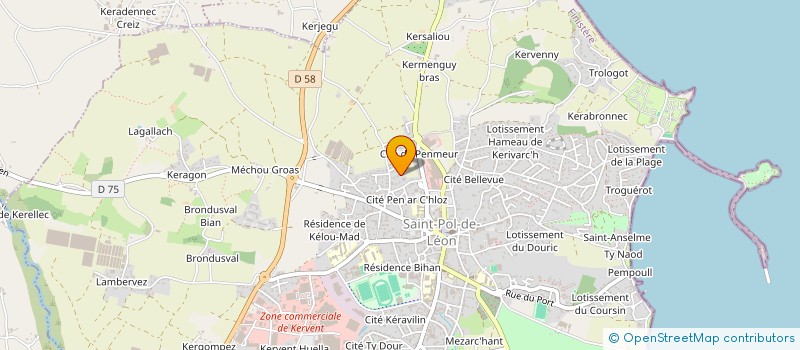 localisation de l'entreprise TTT  SAINT-POL-DE-LEON