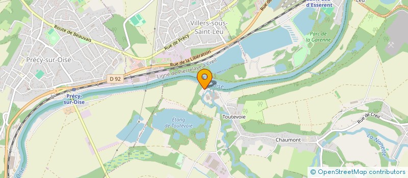 localisation de l'entreprise TTV  GOUVIEUX