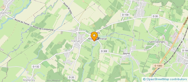 localisation de l'entreprise TTZ IMMO  TRENAL