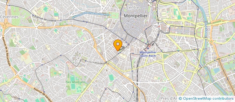 localisation de l'entreprise TU-DAVID à MONTPELLIER