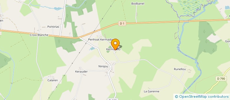 localisation de l'entreprise TU GLEB  LANGONNET