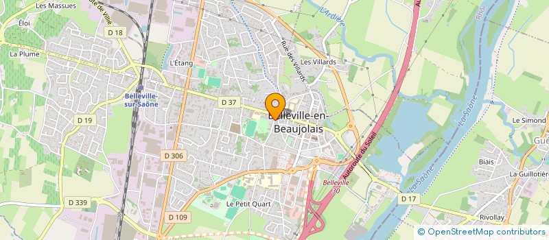 localisation de l'entreprise TU N'ES PLUS SEUL à BELLEVILLE-EN-BEAUJOLAIS