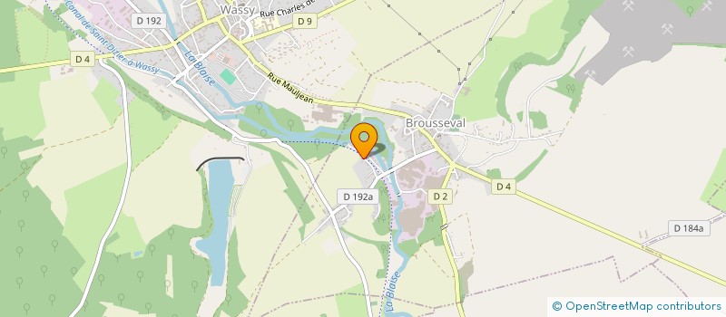 localisation de l'entreprise TU PARLES D'UNE TROUPE à BROUSSEVAL