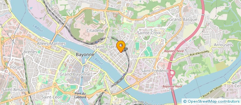 localisation de l'entreprise TU TIENS CA DE MOI à BAYONNE