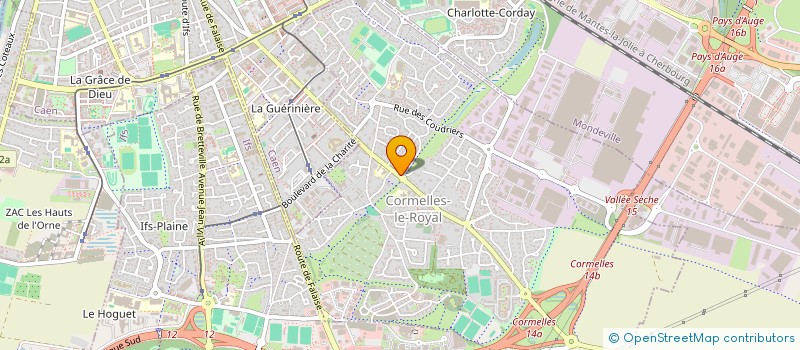 localisation de l'entreprise TU VOIS CE QUE JE VEUX DIRE  CORMELLES-LE-ROYAL