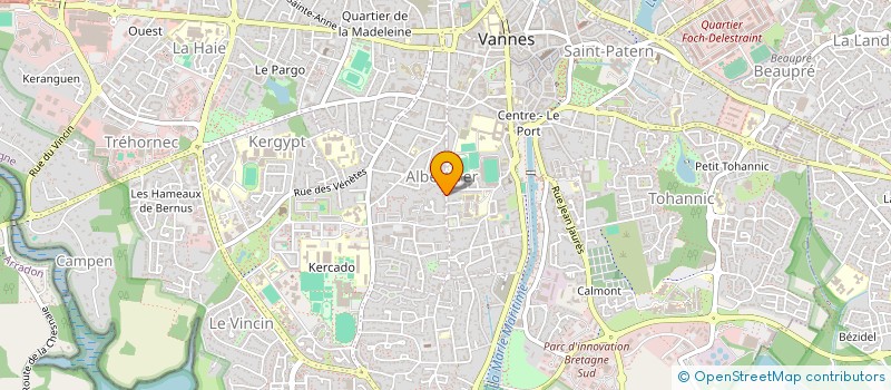 localisation de l'entreprise TUAL RENOV SERVICES à VANNES