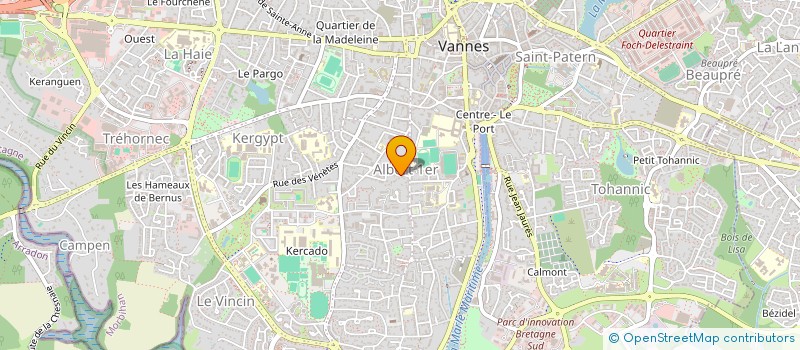 localisation de l'entreprise TUANAI à VANNES