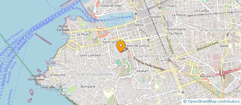 localisation de l'entreprise TUANI à MARSEILLE