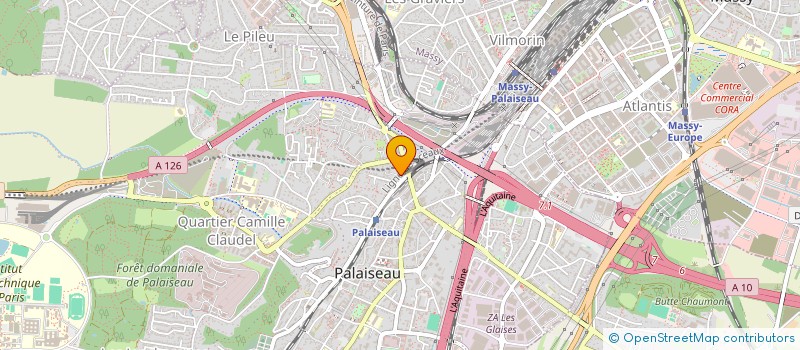 localisation de l'entreprise TUATION à PALAISEAU
