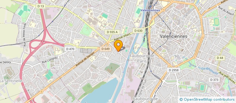 localisation de l'entreprise TUB 2000 & TS à VALENCIENNES