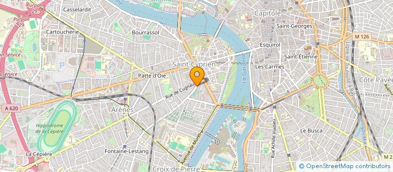 localisation de l'entreprise TUBALCA AUDIT ET CONSEIL  TOULOUSE