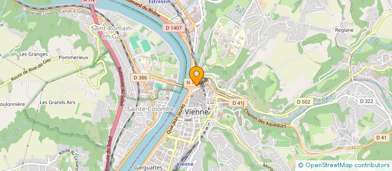 localisation de l'entreprise TUBAU  VIENNE