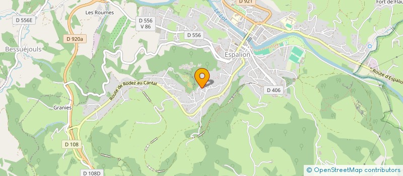 localisation de l'entreprise TUBE  ESPALION