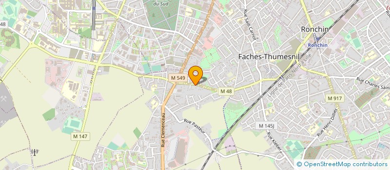 localisation de l'entreprise TUBE & EAU  WATTIGNIES