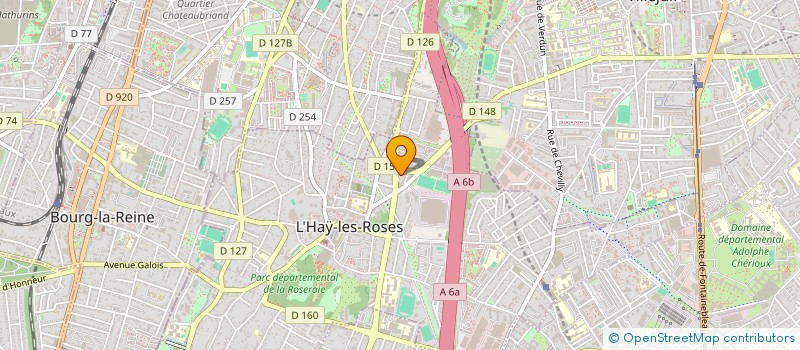 localisation de l'entreprise TUBEDO  L'HAY-LES-ROSES