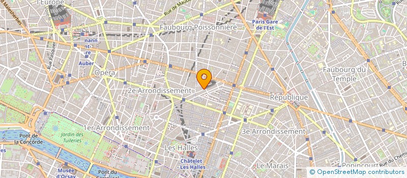localisation de l'entreprise TUBES  PARIS