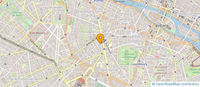 localisation de l'entreprise TUBES ACIER COUPE SERVICE INTERNATIONAL à PARIS
