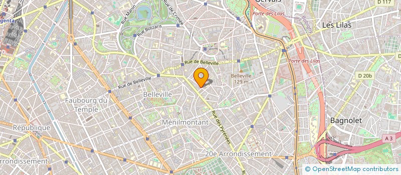 localisation de l'entreprise TUBIANNA GAULTIER GARDELLI à PARIS