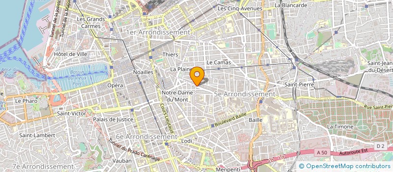 localisation de l'entreprise TUBISOL à MARSEILLE