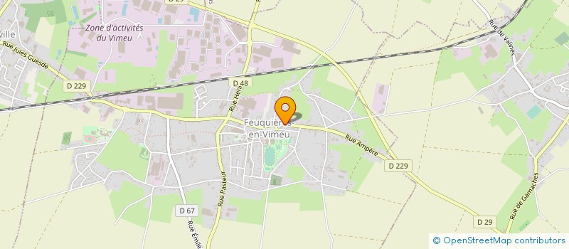 localisation de l'entreprise TUBTENAX INDUSTRIE à FEUQUIERES-EN-VIMEU