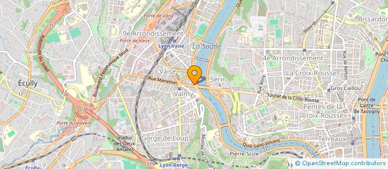 localisation de l'entreprise TUC  LYON