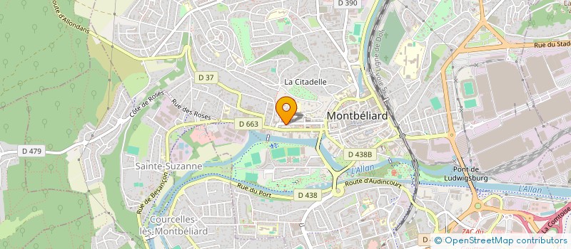 localisation de l'entreprise TUCAKOVIC INVEST  MONTBELIARD