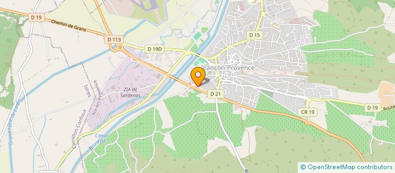 localisation de l'entreprise TUCCIO NEGOCE PIZZA  LANCON-PROVENCE