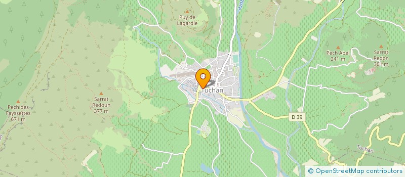 localisation de l'entreprise TUCCITANE DE BOISSONS à TUCHAN