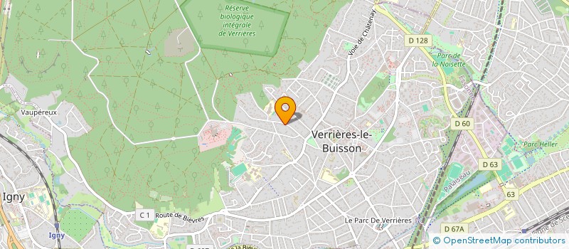localisation de l'entreprise TUCKIS à VERRIERES-LE-BUISSON
