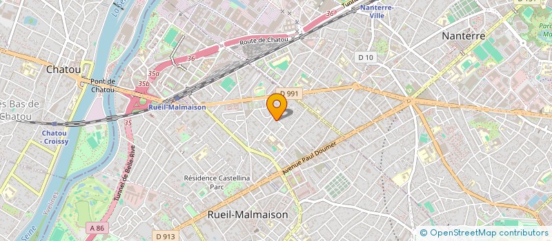 localisation de l'entreprise TUCKSTYLE à RUEIL-MALMAISON