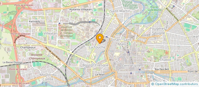 localisation de l'entreprise TUCOGER  RENNES